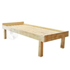 Cama turca de pino - 1 plaza