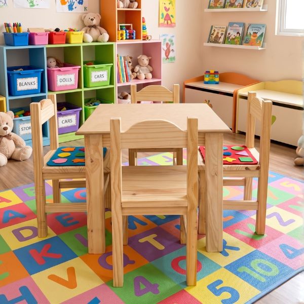 Silla infantil de madera - Imagen 2