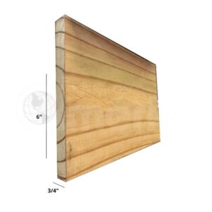 Tabla de pino - 1"x8"